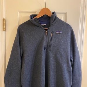 PATAGONIA Men’s Quarter-zip Pullover Navy